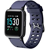 Los mejores  - YAMAY Smartwatch- Impermeable Reloj Inteligente con Cronómetro- Pulsera Actividad Inteligente para Deporte- Reloj de…